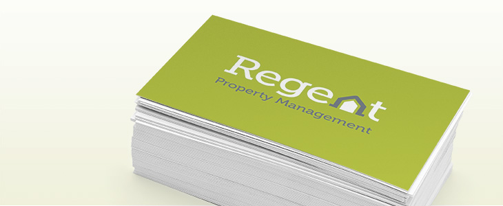 Regent Management Business Cards